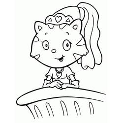 Coloriage Chaton (Animaux) #176611 à imprimer et colorier