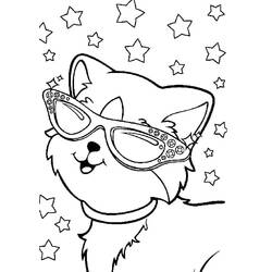Coloriage Chaton (Animaux) #215361 à imprimer et colorier