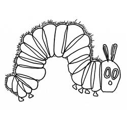 Coloriage Chenille (Animaux) #210383 à imprimer et colorier