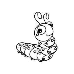 Coloriage Chenille (Animaux) #210403 à imprimer et colorier