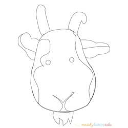 Dessin à colorier: Chèvre (Animaux) #2545 - Coloriages à Imprimer Gratuits