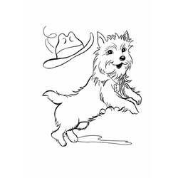 Coloriage Chien (Animaux) #182788 à imprimer et colorier