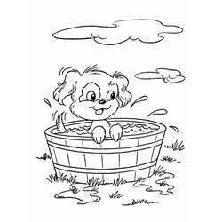 Coloriage Chien (Animaux) #182819 à imprimer et colorier