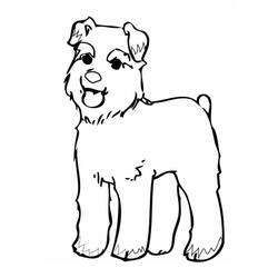 Coloriage Chien (Animaux) #182828 à imprimer et colorier