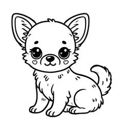 Dessin à colorier: Chihuahua (Animaux) #219801 - Coloriages à Imprimer Gratuits