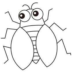 Dessin à colorier: Cigale (Animaux) #187685 - Coloriages à Imprimer Gratuits