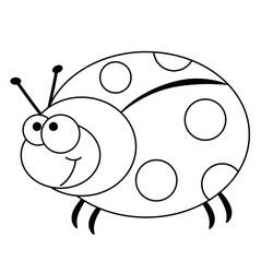 Coloriage Coccinelle (Animaux) #177693 à imprimer et colorier