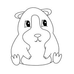 Coloriage Cochon dinde (Animaux) #211119 à imprimer et colorier