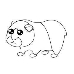 Coloriage Cochon dinde (Animaux) #211131 à imprimer et colorier