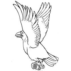 Coloriage Corbeau (Animaux) #208997 à imprimer et colorier