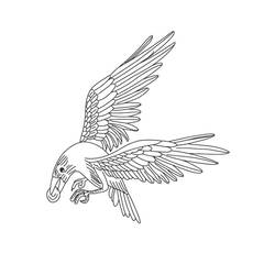 Coloriage Corbeau (Animaux) #209010 à imprimer et colorier