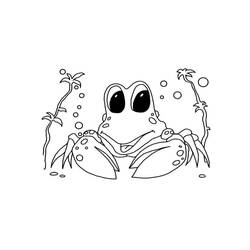 Coloriage Crabe (Animaux) #199434 à imprimer et colorier