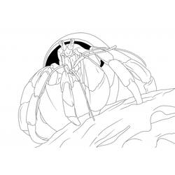 Dessin à colorier: Crabe (Animaux) #4623 - Coloriages à Imprimer Gratuits