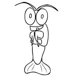 Coloriage Crevette (Animaux) #208545 à imprimer et colorier