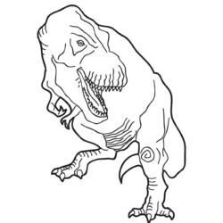 Dessin à colorier: Dinosaure (Animaux) #5515 - Coloriages à Imprimer Gratuits