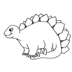 Dessin à colorier: Dinosaure (Animaux) #5520 - Coloriages à Imprimer Gratuits