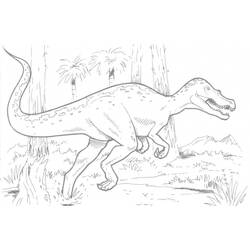 Dessin à colorier: Dinosaure (Animaux) #5525 - Coloriages à Imprimer Gratuits