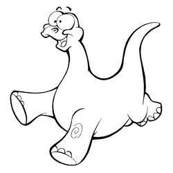 Dessin à colorier: Dinosaure (Animaux) #5548 - Coloriages à Imprimer Gratuits