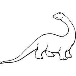 Dessin à colorier: Dinosaure (Animaux) #5565 - Coloriages à Imprimer Gratuits