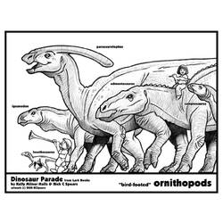 Dessin à colorier: Dinosaure (Animaux) #5619 - Coloriages à Imprimer Gratuits