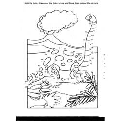 Dessin à colorier: Dinosaure (Animaux) #5634 - Coloriages à Imprimer Gratuits