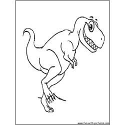 Dessin à colorier: Dinosaure (Animaux) #5639 - Coloriages à Imprimer Gratuits