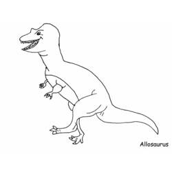 Dessin à colorier: Dinosaure (Animaux) #5649 - Coloriages à Imprimer Gratuits