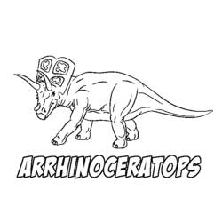 Dessin à colorier: Dinosaure (Animaux) #5671 - Coloriages à Imprimer Gratuits