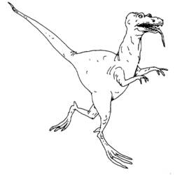 Dessin à colorier: Dinosaure (Animaux) #5673 - Coloriages à Imprimer Gratuits