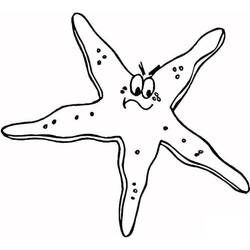Dessin à colorier: Étoile de mer (Animaux) #187144 - Coloriages à Imprimer Gratuits