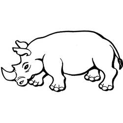 Dessin à colorier: Forêt Animaux (Animaux) #192063 - Coloriages à Imprimer Gratuits