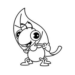 Coloriage Fourmi (Animaux) #196454 à imprimer et colorier