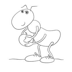 Coloriage Fourmi (Animaux) #196481 à imprimer et colorier