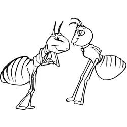 Coloriage Fourmi (Animaux) #196482 à imprimer et colorier