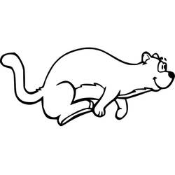 Dessin à colorier: Furet (Animaux) #205402 - Coloriages à Imprimer Gratuits