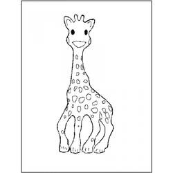 Coloriage Girafe (Animaux) #177588 à imprimer et colorier