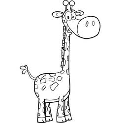 Coloriage Girafe (Animaux) #177591 à imprimer et colorier
