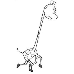 Dessin à colorier: Girafe (Animaux) #7364 - Coloriages à Imprimer Gratuits