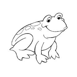 Coloriage Grenouille (Animaux) #187290 à imprimer et colorier