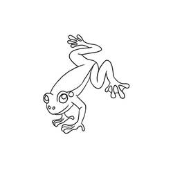 Coloriage Grenouille (Animaux) #187294 à imprimer et colorier
