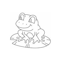 Coloriage Grenouille (Animaux) #187300 à imprimer et colorier