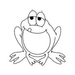 Coloriage Grenouille (Animaux) #187302 à imprimer et colorier