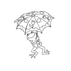 Coloriage Grenouille (Animaux) #187306 à imprimer et colorier