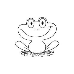 Coloriage Grenouille (Animaux) #187335 à imprimer et colorier