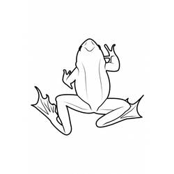 Dessin à colorier: Grenouille (Animaux) #7760 - Coloriages à Imprimer Gratuits