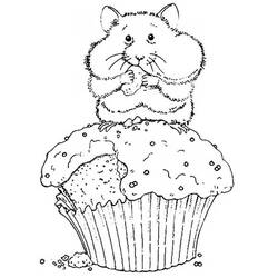 Coloriage Hamster (Animaux) #188803 à imprimer et colorier