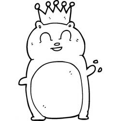 Coloriage Hamster (Animaux) #188806 à imprimer et colorier
