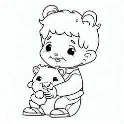 Coloriage Hamster (Animaux) #188830 à imprimer et colorier