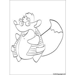 Dessin à colorier: Hamster (Animaux) #8206 - Coloriages à Imprimer Gratuits