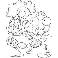 Dessin à colorier: Insecte (Animaux) #179738 - Coloriages à Imprimer Gratuits